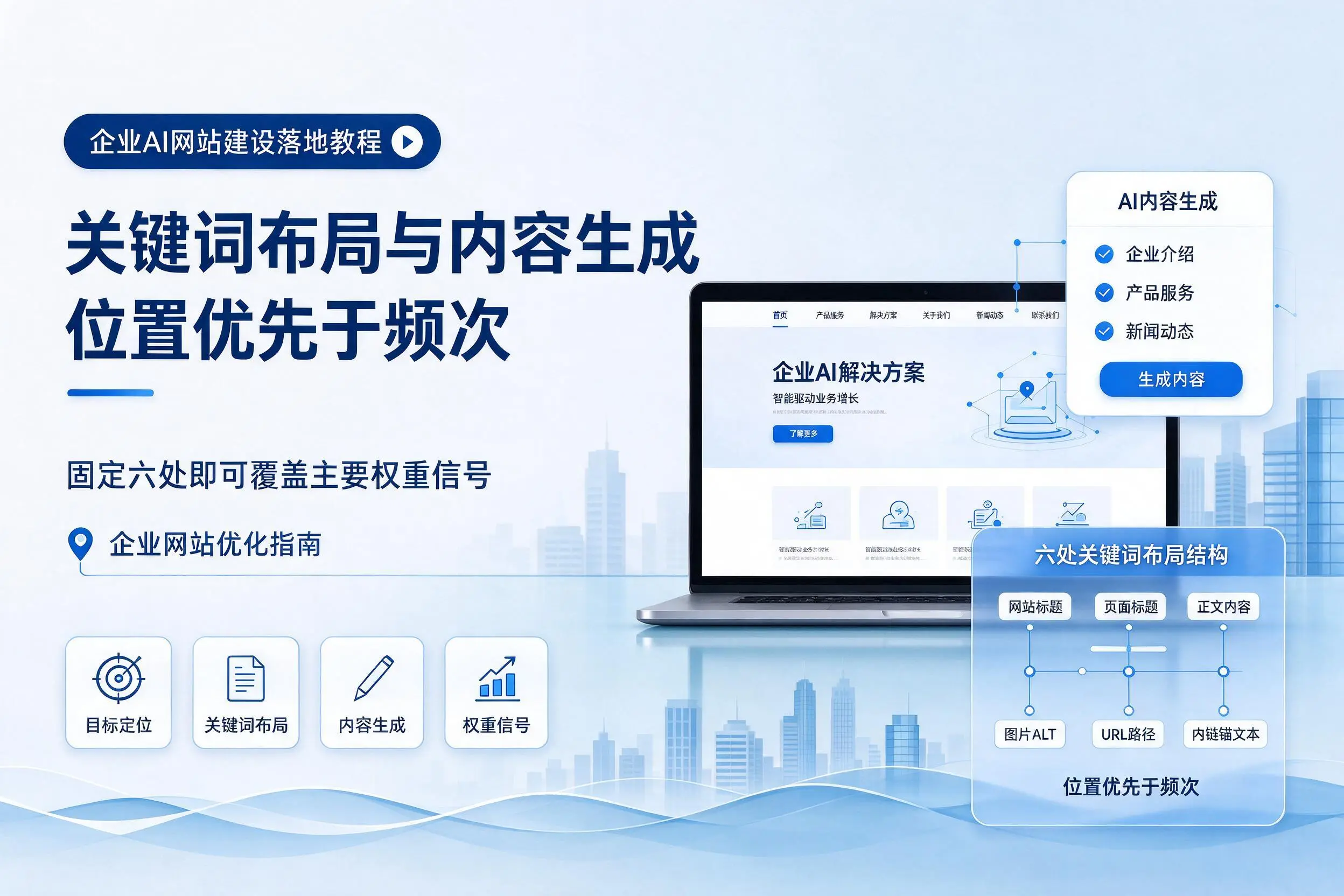 南宁企业AI网站建设落地教程：关键词布局与内容生成